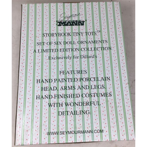 Wizard of Oz Seymour Mann Collectibles Set of 6 Character Ornaments - Picture 9 of 13